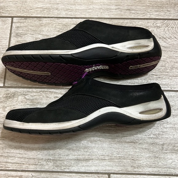 Cole Haan Nike Air Black Slip Ons-8.5B - Picture 2 of 8